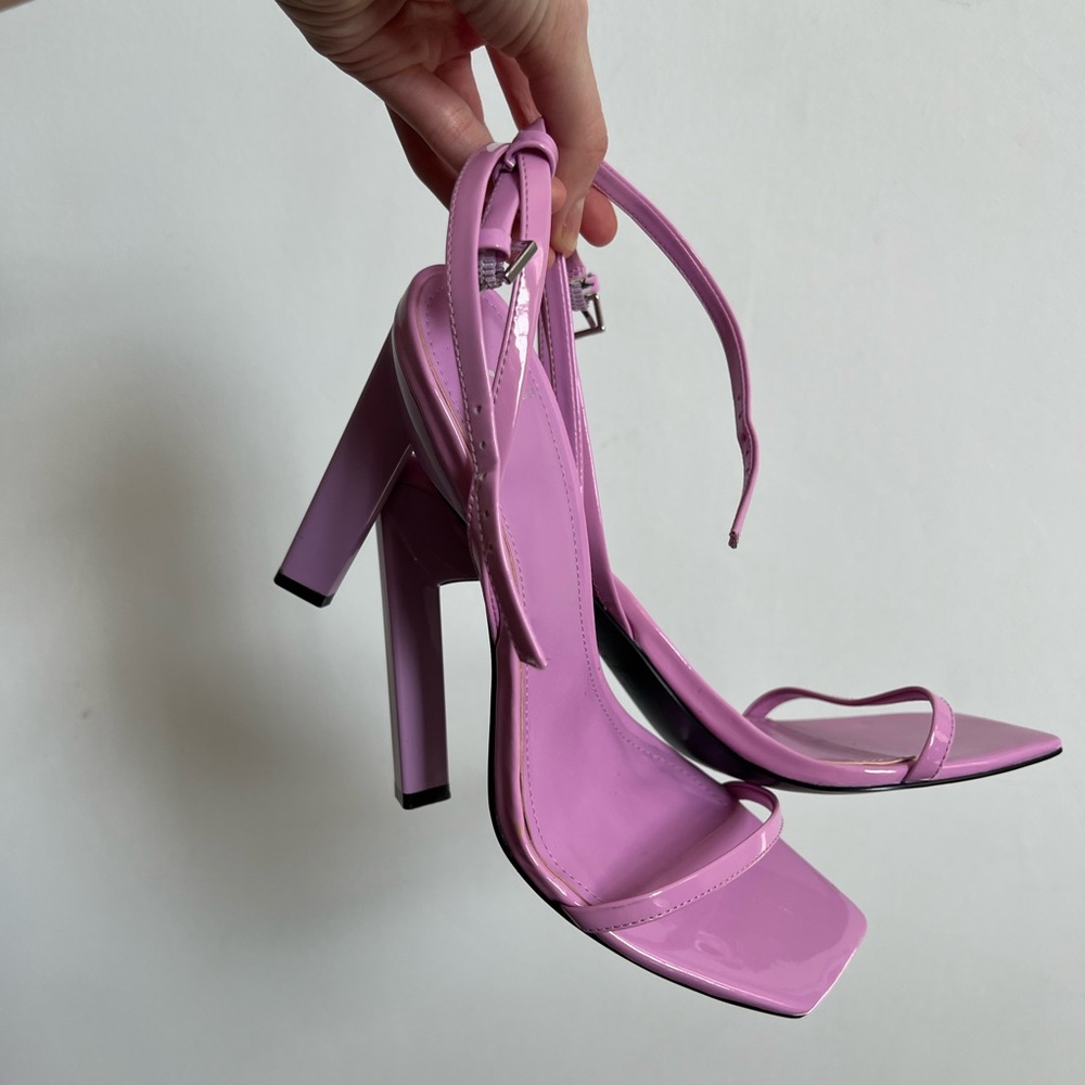 Marc Fisher LTD pink strappy sandals SIZE 9 - Picture 5 of 8
